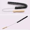 Черная удлиненная гибкая щетка для чистки вентиляционного отверстия сушилки стиральной машины