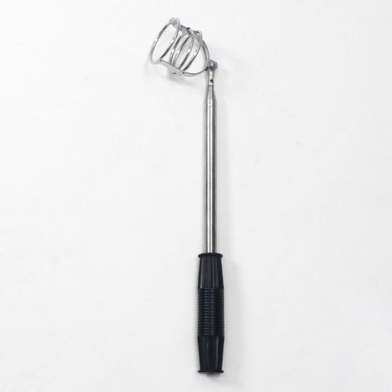 Golf Ball Retriever Stainless Steel Telescopic Ball Retriever Tool for Water Bushes Ball Pickup Tool Golf Accessories