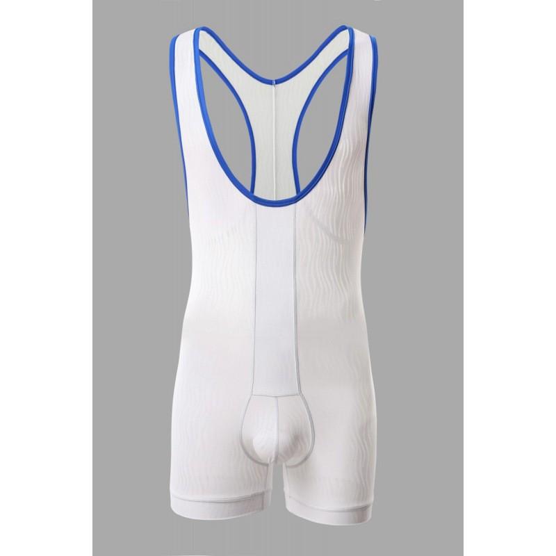 Mens Compression Bodysuit With Water Print Shorts Surfing Diving Wetsuit Base Layer Workout