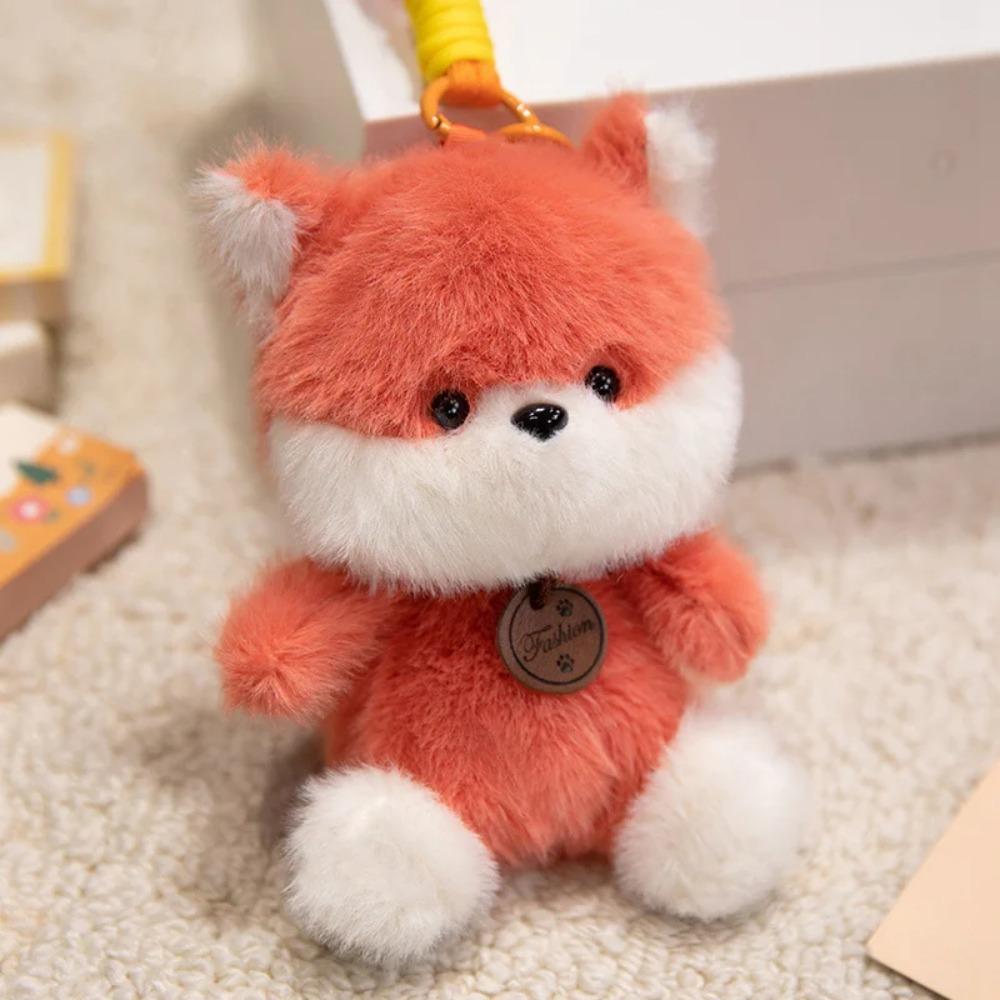 Elephant Dinosaur Panda Sloth Keychain Rabbit Duck Stuffed Capybara Doll Kids Toy