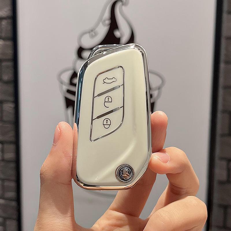 Чехол-защита для корпуса брелока автосигнализации из ТПУ Для Baic Senova X25 X35 X55 X65 D50 Для Changhe Q25 Q35 A6 Автоаксессуары