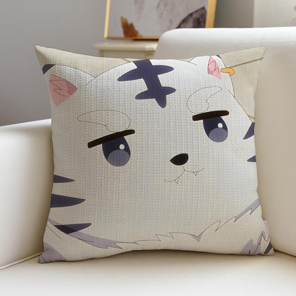 In Another World with My Smartphone Cushion Cover skinfriendly linen pillowcase square removable and washable cushion