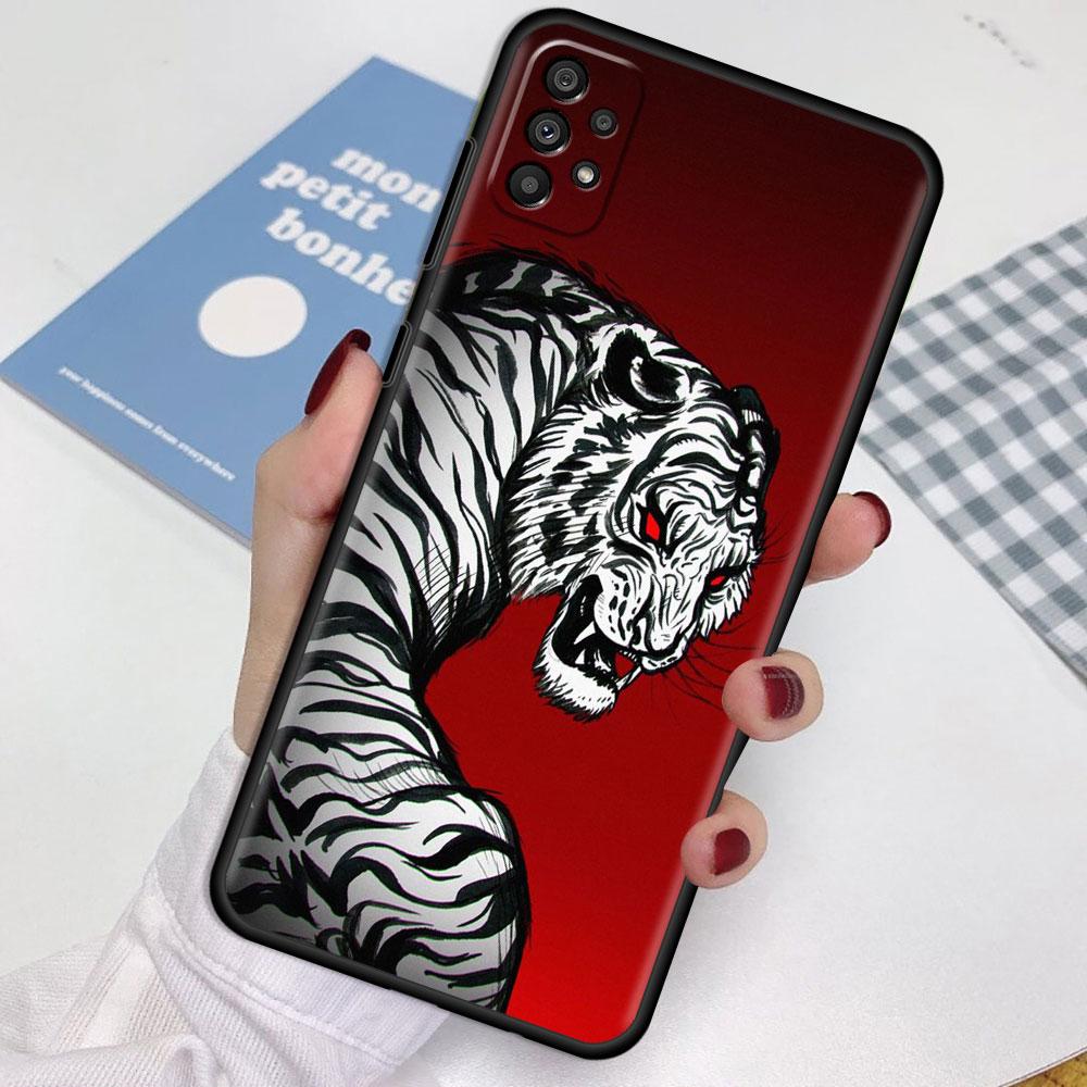 Чехол для Samsung Galaxy A52 A12 A51 A32 A21s A71 A53 A13 A32 A72 A31 A33 A22 A03 A41 Чехол для телефона Лев Волк