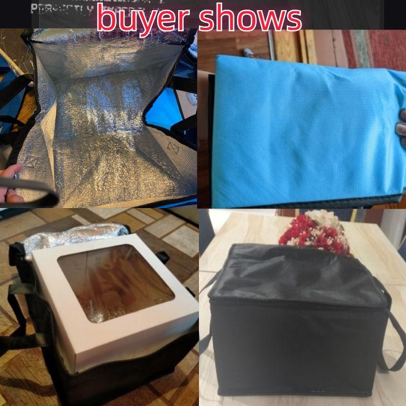 Большой нетканый термоизоляционный пакет, сумка для обеда, портативный контейнер для пикника, сумки-контейнеры, холодильник для свежего льда, изолированные сумки для еды