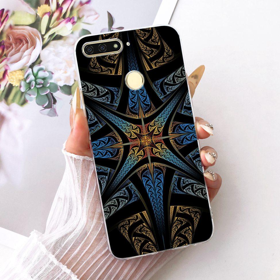 For Huawei Y6 Prime 2018 Case Transparent Cute Fashion Butterfly Funny Painted Casing For Huawei Y6Prime 2018 ATU-L31 ATU-L42