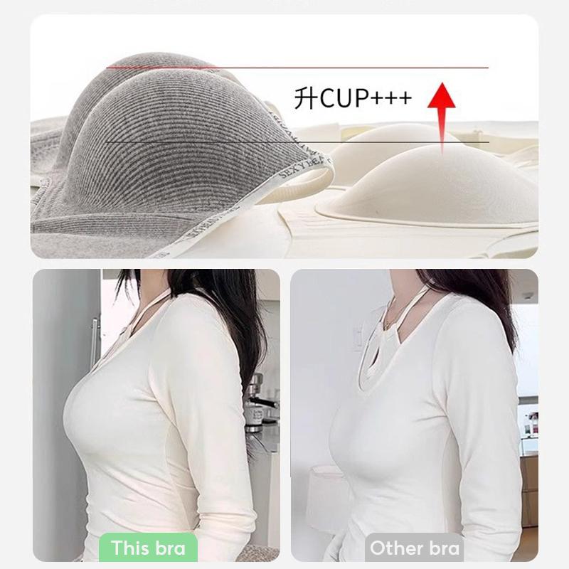 Бюстгальтер Push-Up, сексуальный бюстгальтер для женщин, беспроводной бюстгальтер, бесшовное удобное нижнее белье для молодых девушек, нижнее белье с плотной чашкой, размер AB 32-38