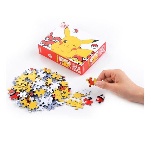 [150 Pcs Jigsaw Puzzle 28.5 x 21cm] Pokemon - Wink Pikachu (Детские игрушки-пазлы для взрослых Piece Diy)