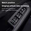 AABKV1 For Porsche Cayenne 2011-2017 Panamera 2010-2016 Macan 2014-2021 Car Window Lifter Button Cap Replacement Windows Switch Button
