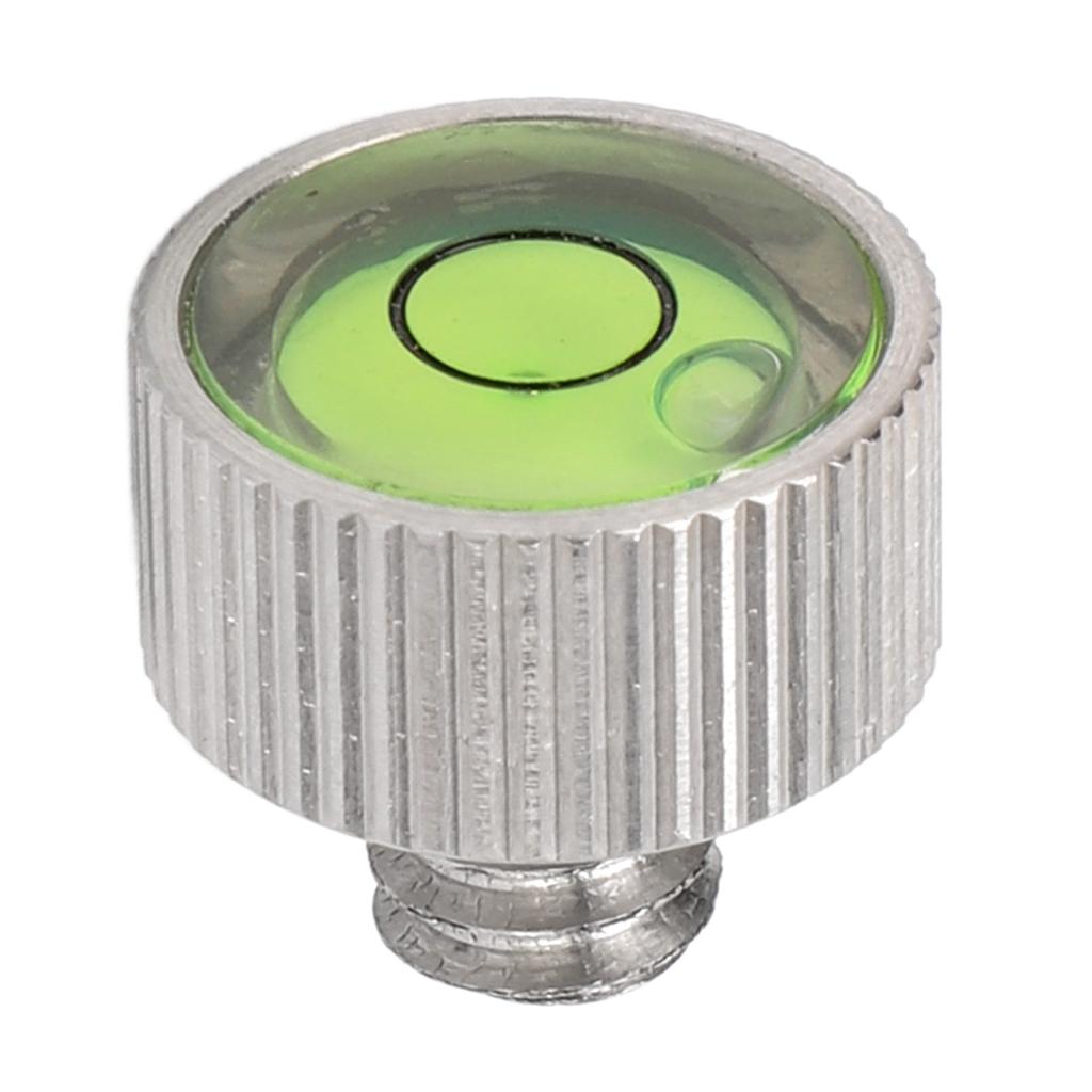 Small Bubble Level for 1 4 Inch Thread Mount Stainless Steel Camera Bubble Spirit Level for DSLR Mirrorless Camera Cage