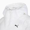 Puma Solid Color Logo Print Casual Sports Hooded Down Jacket Men Jacket White 933464-03