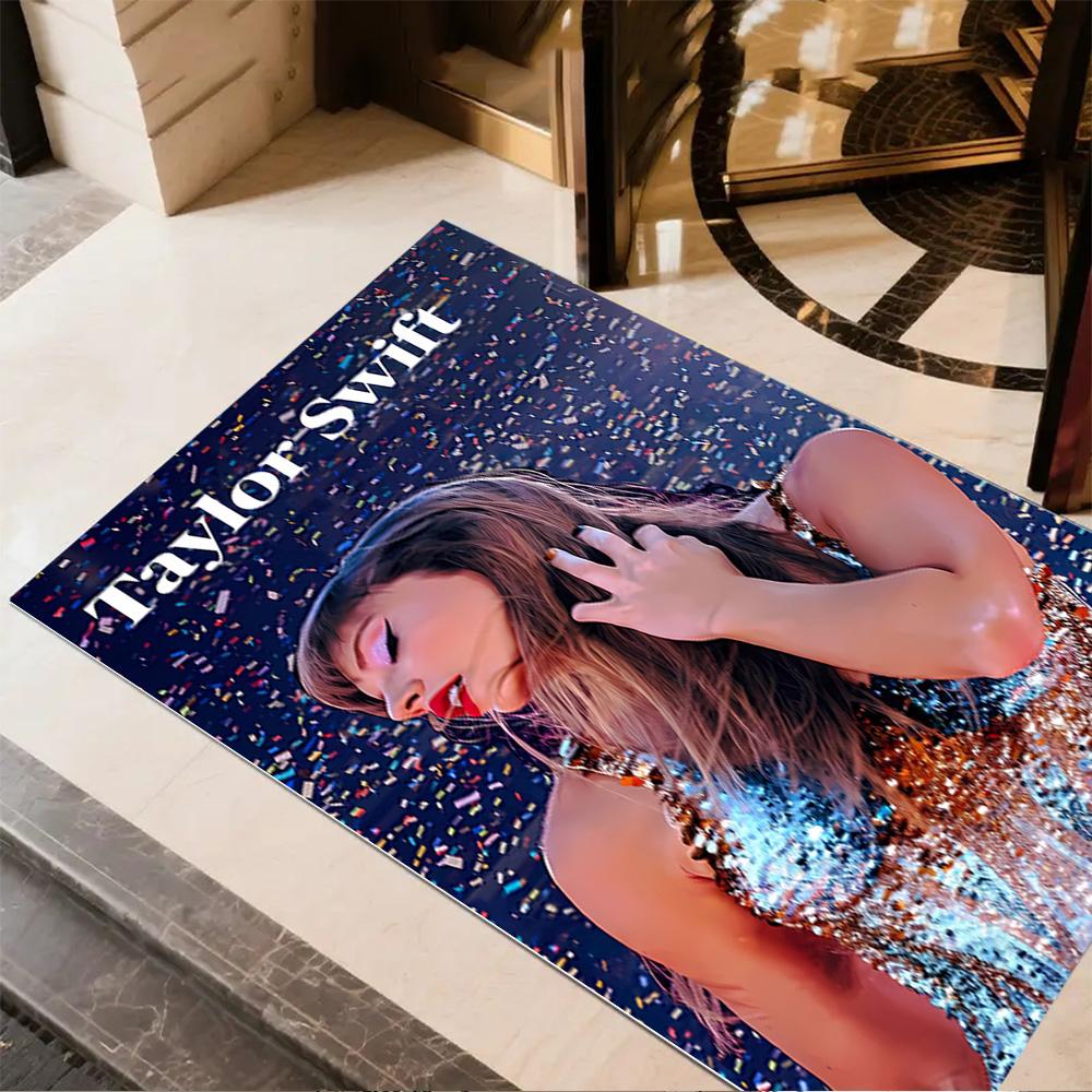 Taylor Swift's Performance Floor Rug Office Rug Suitable for Entryway Dining Room Study room Playrooms Anti-slip Rug Decorate Offices