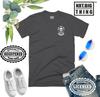 Rock And Roll T Shirt Pocket Will Never Die Skull Music Heavy Metal Gift Unisex Top
