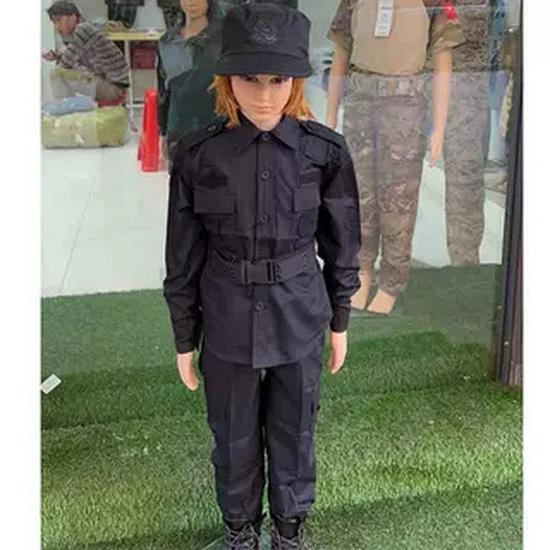 Kids' Police and SWAT Uniform Set: Boys' Police, Girls' SWAT, Camouflage Soldier Set.
