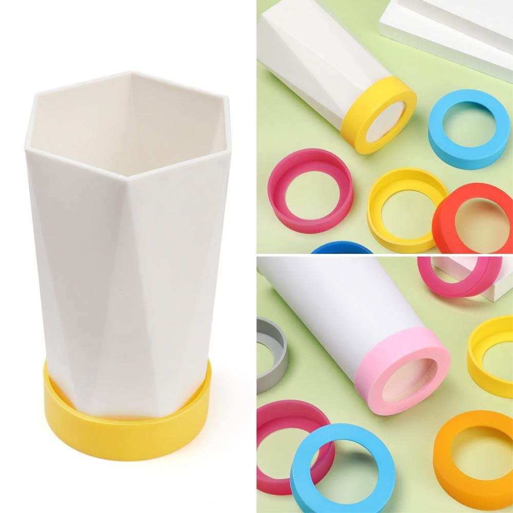 Durable Table Mats Insulation Cup Mat Water Cup Coasters Water Drink Bottle Pad Silicone Cup Sleeve