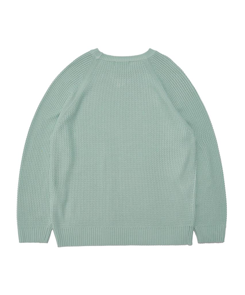 FIELDWORKER Modified Texture Raglan Knit [3 Colors]