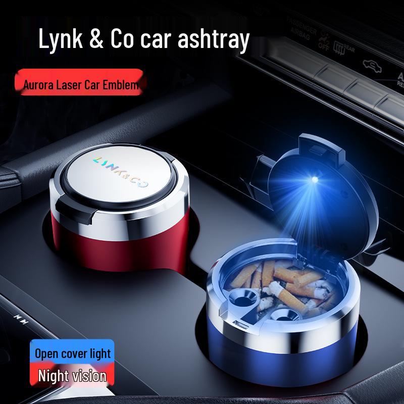 Подсвечиваемая пепельница для автомобиля Lynk & Co: Многофункциональный гаджет для интерьера для моделей 01-09