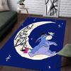 Cute Blue Eeyore  Patterned Rug - Non-slip Kitchen Mat, Outdoor Rug, Home and Bedroom Decor, Yoga Mat, Birthday Gift.
