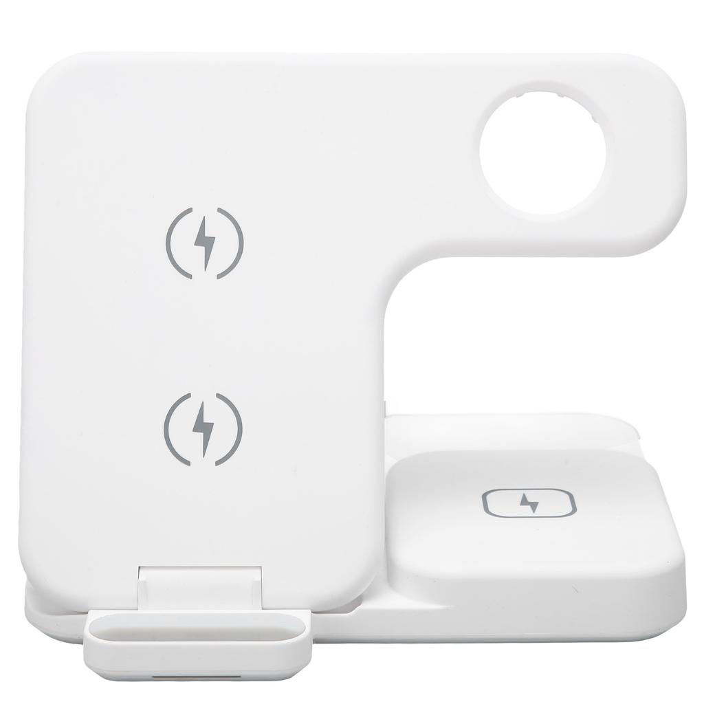 3 в 1 станция быстрой зарядки Qi сертификация многофункциональное складное беспроводное зарядное устройство 15 Вт для