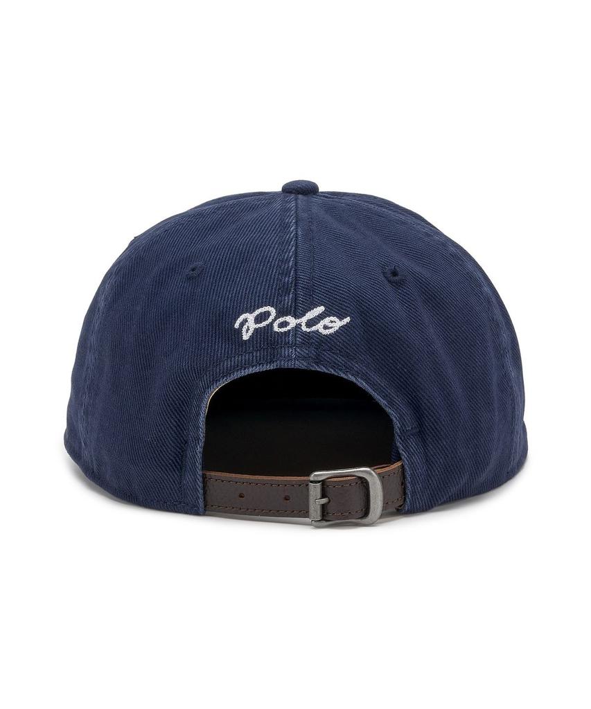 Кепка-бейсболка из твила с аппликацией POLO RALPH LAUREN - Темно-синий
