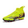 Подростковый большой размер 35-45, кроссовки для футбольных тренировок с высоким вырезом, детские футбольные бутсы