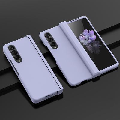 Обычный жесткий складной чехол для аксессуаров для телефонов Samsung Galaxy Z Fold4 Fold 4 5g Fold3 Fold 3 Zfold3 Zfold4 противоударные чехлы
