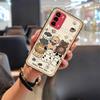 Мягкий чехол из ТПУ Чехол для телефона ZTE Blade V40 Vita/A72 Чехол для телефона Противоударный Мультяшный Грязеотталкивающий Полная защита Пылезащитный