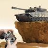 Гусеничный танк с дистанционным управлением 2,4 ГГц со светом, 5-11-канальная модель бронетехники с дистанционным управлением, игрушки для детей, игра для многопользовательской конкуренции