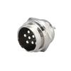 10 шт. Авиационный круглый разъем GX12 GX12-2Pin 3pin 4pin 5pin 6pin 7pin Папа Мама 12 мм M12 Фиксированная задняя гайка Штекер и Розетка