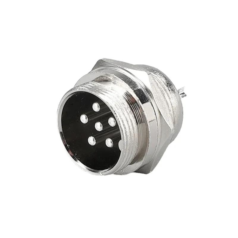 10 шт. Авиационный круглый разъем GX12 GX12-2Pin 3pin 4pin 5pin 6pin 7pin Папа Мама 12 мм M12 Фиксированная задняя гайка Штекер и Розетка