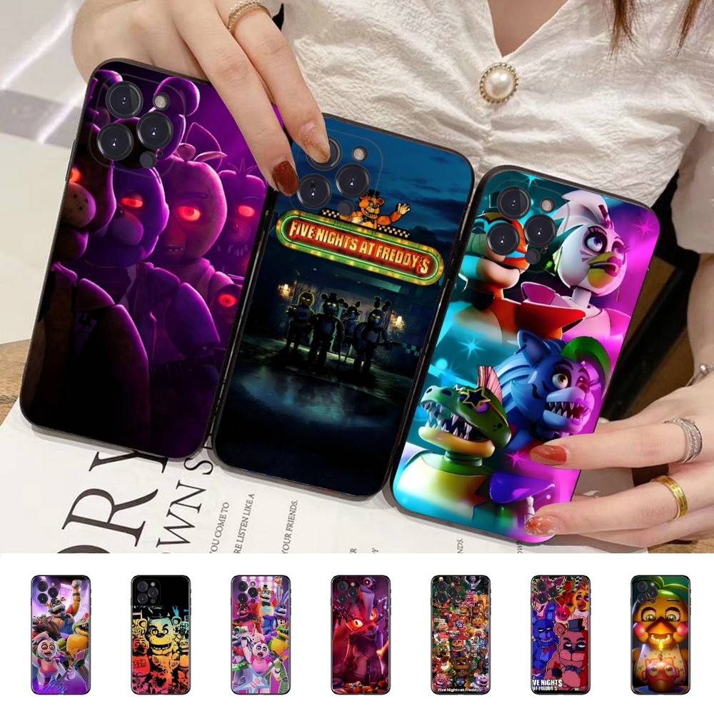 Five-Nights-At-Freddys Phone Case For Iphone 17 16 15 16e 14 13 12 11 Pro Max Plus Case Cover Coque