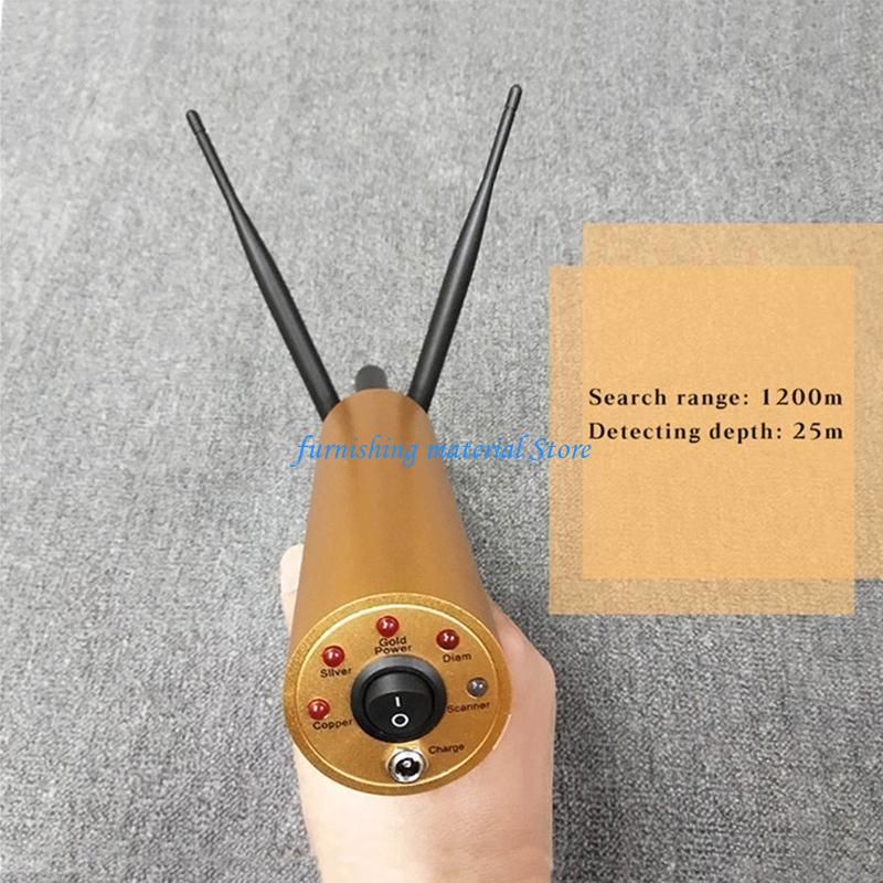 Y5GD Upgraded AKS Metal Detector Underground Metal Detector for Gold/Silver/Copper