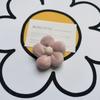 Ручная работа 3D Цветной Блок Пятилепестковый Цветок Ободок Ювелирный Аксессуар