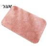 Water Absorbing Foot Mat Thick Plush Bath Rug, Extra Soft Absorbent Bathroom Non Slip Safety Shower Rug Fluffy Microfiber for Floor/Tub, 24 x 16 Inch