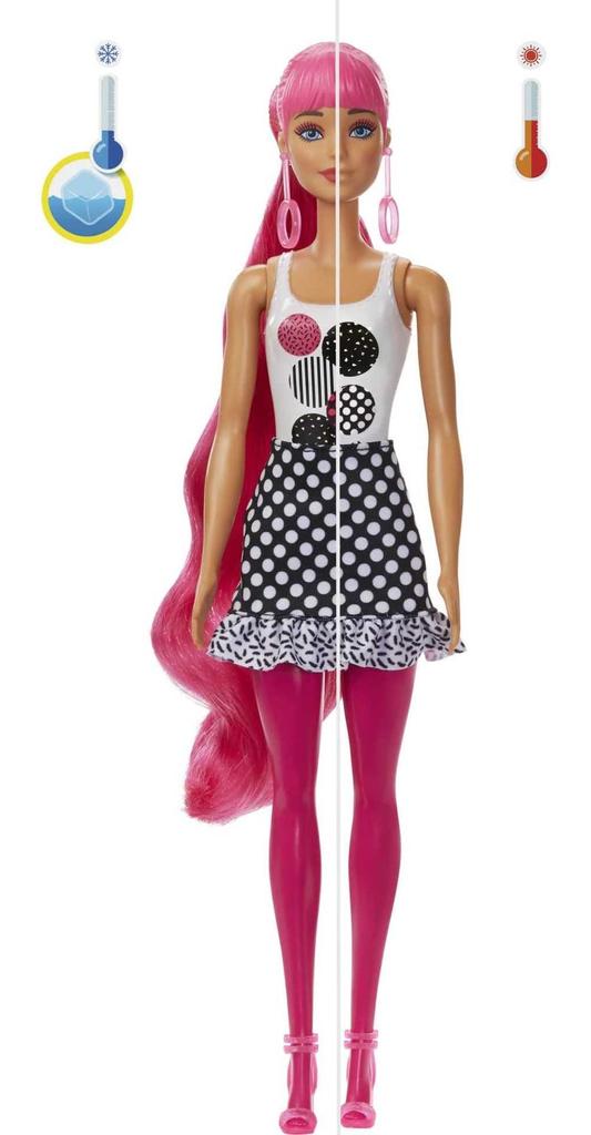 barbie Цветная акварельная магия Монохромный аксессуар лет и Раскройте его! [Кукла-наряд] [Кукла, набор] [6 шт.] 986A-GWC56