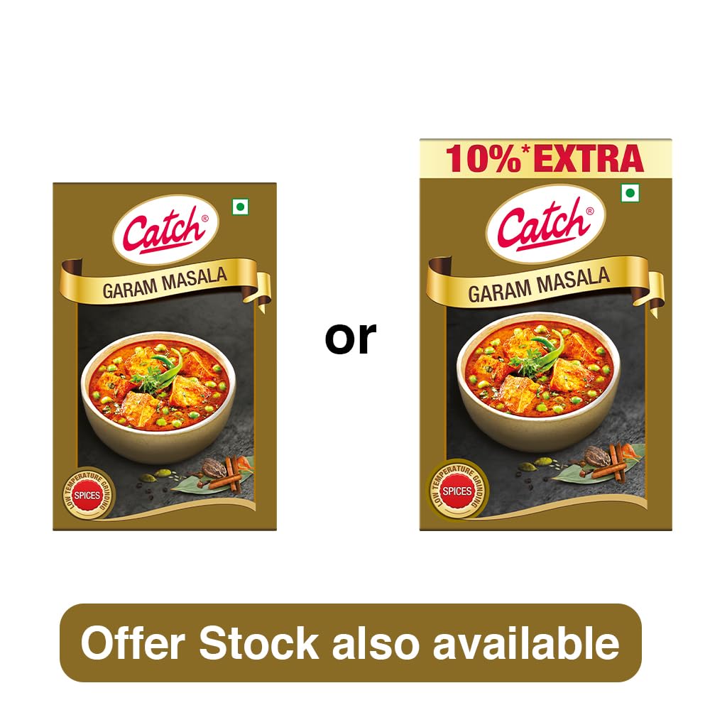 Catch Garam Masala Powder 100g Pack Authentic Indian Spice Blend for Cooking Curries and Vegetables