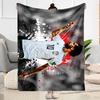 Salah's Dynamic Sprint Blanket Comfortable Great for Seaside Office Chair Sofa for All Seasons Playful Design Ideal Gift For Birthday Valentine'S Day