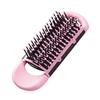 KAI Hair Brush Self-Cleaning Brush Compact Portable Foldable KQ3174