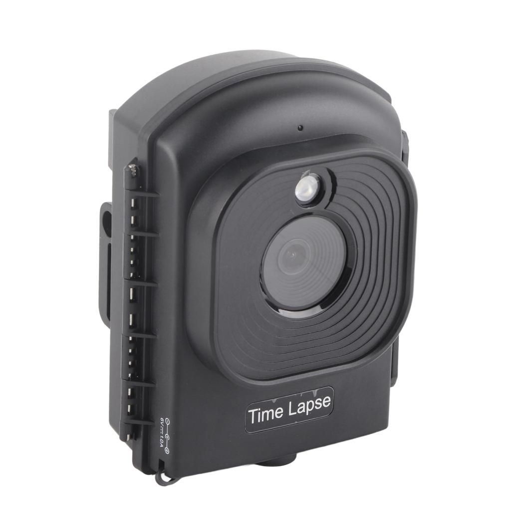 Time Lapse Camera 1080P HD 2.4in TFT Screen Outdoor Recording Time Lapse Camera Low Light Full Color Wide Angle Lens