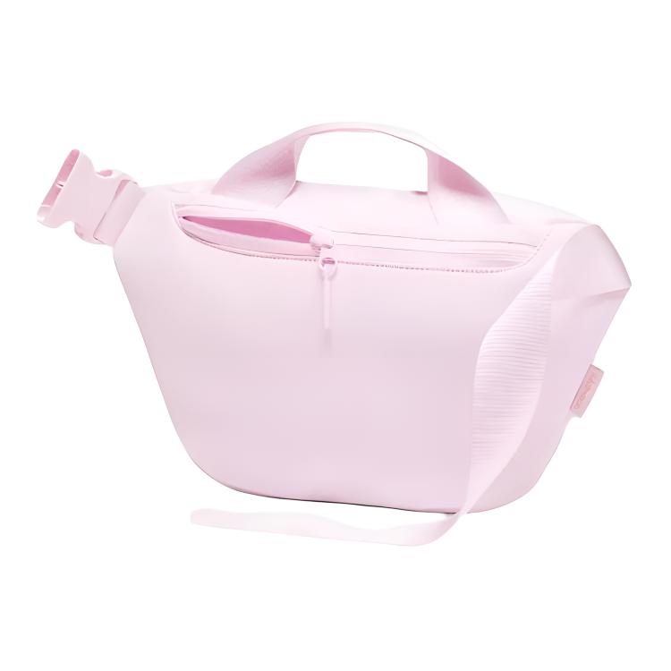 Lululemon Изогнутая нейлоновая поясная сумка 3L с логотипом бренда Женские сумки Joy-Pink LU9BSJS-035486