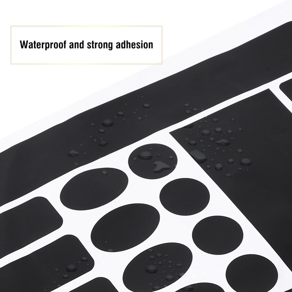 5 Sheets PVC Bicycle Chain Frame Protector Lightweight Frame Protection Tape Road Bike