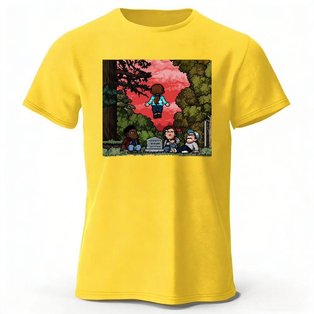 Latest Unknown Monster Cotton Short Sleeve Mens Comfortable Loose Large Running Fitness Tshirt American Magical Style Top