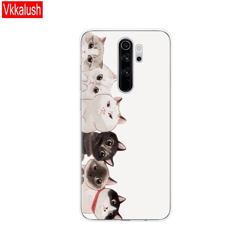 Чехол для Xiaomi Redmi Note 8T, силиконовый чехол из мягкого ТПУ для xiaomi Redmi Note 8, чехол Fundas Coque Redmi Note 8 PRO, чехол