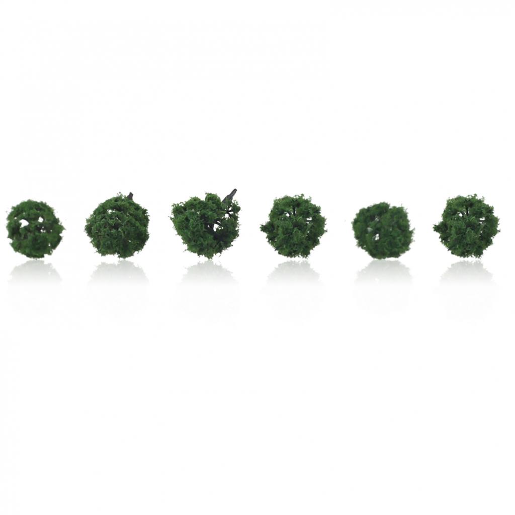 Roadway N Gauge Railway Building Deep Green Model Trees