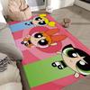Animation The Powerpuff Girls Bathroom Mat Kids Room Bedroom Decoration Balcony Anti-Slip Doormat Living Room Welcome Rug