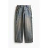 H M Carpenter Baggy Jeans Blue