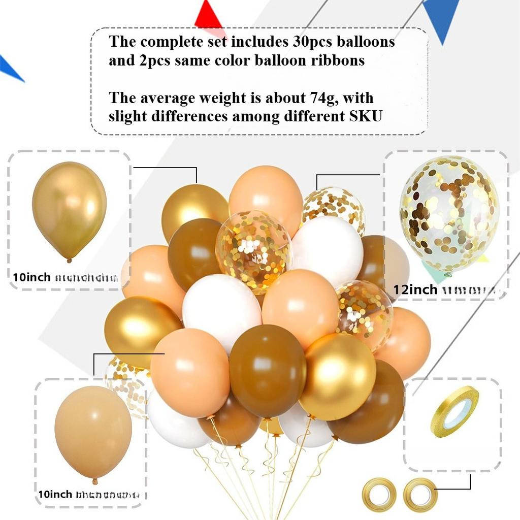 Набор из 30 разноцветных радужных шаров-макарон для DIY украшения вечеринки, дня рождения, свадьбы, детского праздника