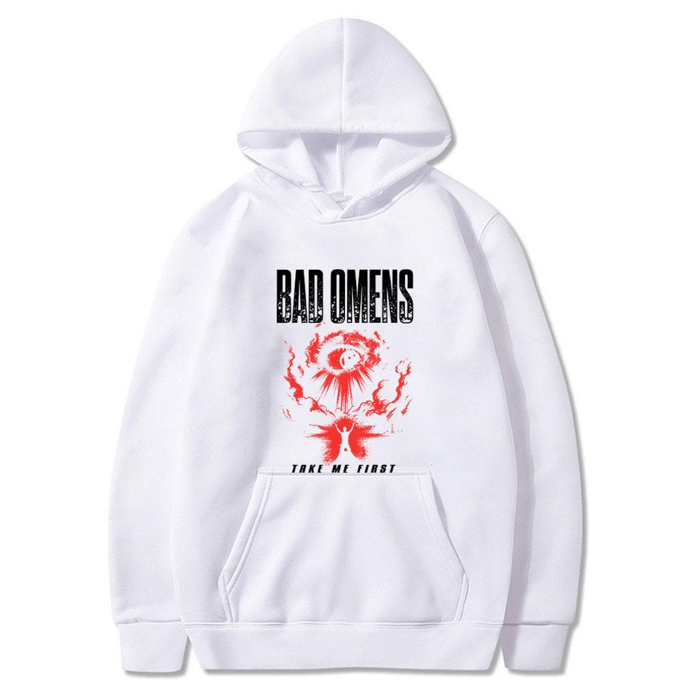 Rock Band Bad Omens Graphic Hoodie Unisex Casual Vintage Streetwear Clothing Hip Hop Gothic Oversized Pullover Hoodies