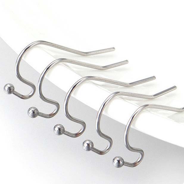 fit Stainless Steel Decorative Bead Component Simple Versatile Earring Hook with Welded Bead DIY Earring Hook Jewelry Findings