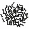 50PCS 14G Compatible Bike Spoke Nipples 14mm Length Spoke Nipples Durable Spoke Cap