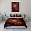 Glowing spiral galaxy patterns. Bedding sets Duvet cover sets Duvet covers Pillowcases(1* Duvet Cover 2* Pillowcases without duvet insert)
